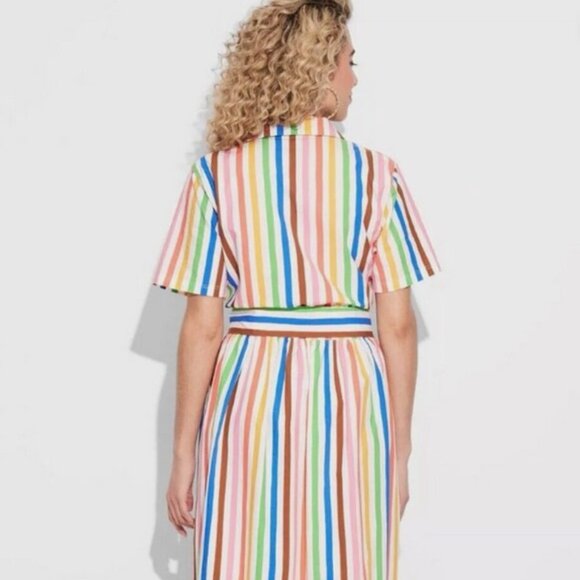 Target - Pride Woven Dress - Rainbow Stripe - Picture 2 of 6